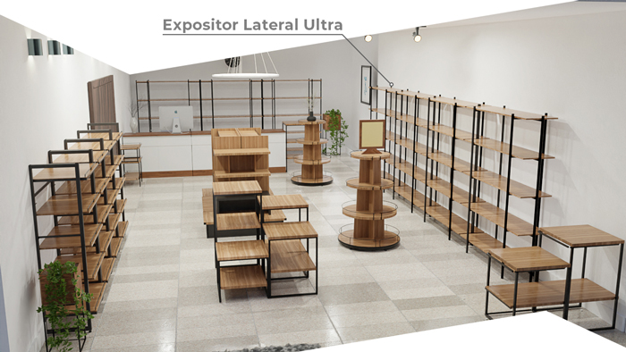 Expositor lateral ultra