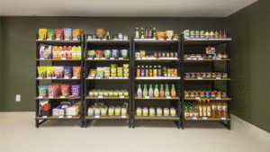 Como expor produtos na loja - Expositores de madeira expondo produtos da forma correta